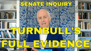 Malcolm Turnbull's full evidence to the Australian Senate Media Diversity Inquiry