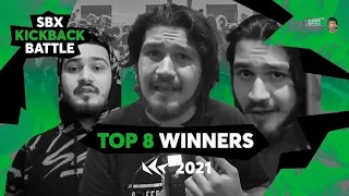 (THE REAL!) TOP 8 WILDCARD WINNERS ANNOUNCEMENT | SBX KICKBACK BATTLE 2021