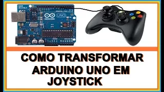 COMO TRANSFORMAR PLACA ARDUINO UNO EM JOYSTICK