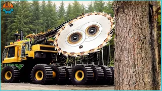 102 Incredible Fastest Big Chainsaw Cutting Tree Machines