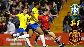 Women's International Friendly ~ Brazil v Spain Decode ~ April 7, 2022