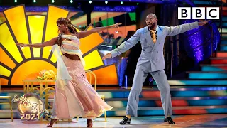 Ugo Monye and Oti Mabuse Quickstep to Bring Me Sunshine by The Jive Aces ✨ BBC Strictly 2021