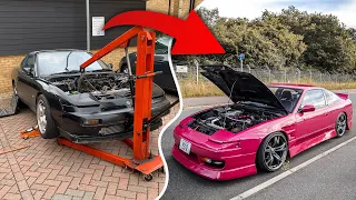 Building a Nissan 200sx S13 in 20 MINUTES!