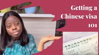 How to get a Chinese Visa 🇨🇳(visa and travel tips for travelers going to China) #chinavisa #china