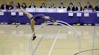 World Championships in Gymwheel 2016 Team Final Germany Yana Looft Straight line