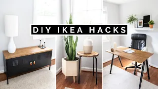 DIY IKEA HACKS | AFFORDABLE DIY HOME DECOR + IKEA FURNITURE HACKS FOR 2020