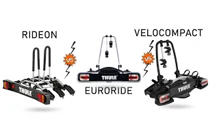 Comparação Thule Rideon X Thule Euroride 941 X Thule Velocompact 925