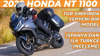 Honda NT1100 DCT Türkçe İlk İnceleme | Touring Segmentinde Yeni Oyuncu! İspanya Lansmanı