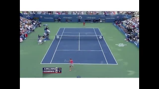 Victoria Azarenka vs Serena Williams US open final 2013 best shot