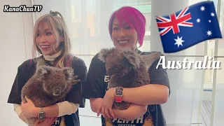 Kairi and I went to Australia for the WWE Elimination Chamber: Perth