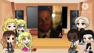 Arrow react to Thea and Roy+ olicity|| Part 4|| Skyrise|| READ DESCRIPTION