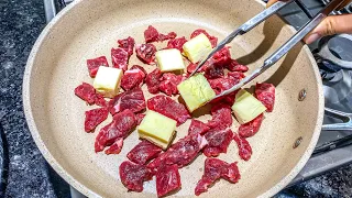 I learned this trick at the Restaurant! The most delicious beef recipes! Subtitles. ASMR