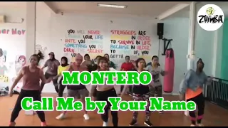 LIL NAS X - MONTERO ( Call Me  By Your Name ) | ZUMBA & DANCE Workout Choreography | Zin Damel Imel