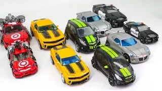 Transformers Movie Human Alliance & Deluxe Bumblebee Barricade Jazz Skids Leadfoot Car Robot Toys