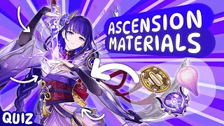 [QUIZ] GUESS GENSHIN IMPACT CHARACTERS BY ASCENSION MATERIALS
