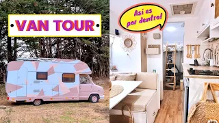 VAN TOUR 😍  La AUTOCARAVANA VINTAGE más linda del mundo 🚐