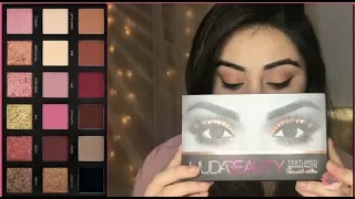 Soft Sunset Eyes using the Huda Beauty Eyeshadow Palette - Rose Gold Edition! 😍