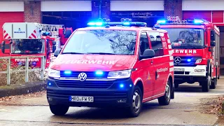 [Feuerwehr Rostock] Berufsfeuerwehr und Rettungsdienst Rostock auf Einsatzfahrt // Zusammenschnitt