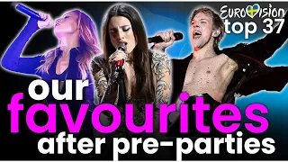 Our TOP 37 Songs After Pre-parties in Madrid, Barcelona and London - Eurovision 2024