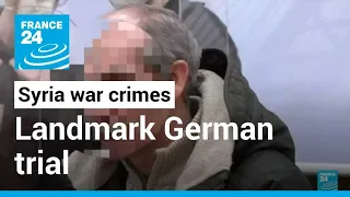Syria war crimes: Ex-officer jailed after landmark German trial • FRANCE 24 English