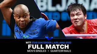 FULL MATCH | Quadri ARUNA vs FAN Zhendong | MS QF | #WTTLjubljana 2023