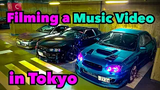 Filiming a Music Video in Tokyo with R34, S15, and the WRX STi