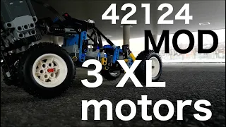 42124 Off-Road Buggy LEGO MOD with 3 XL motors