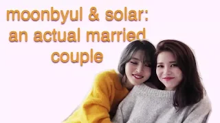 Moonbyul and Solar: an actual married couple | Moonsun