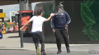 Funny Prank 2017- THROWING WATER ON PEOPLES FACES