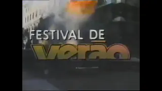 Chamada de FIlmes Festival de Verão em 1986