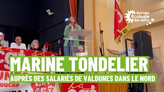 Les écologistes soutiennent les salariés de Valdunes !