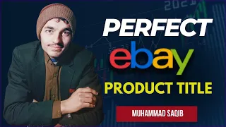 How To Build Perfect SEO Title In ZIK Analytics | How To Rank Your eBay Listing | eBay Title Builder