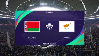 Belarus U21 vs Cyprus U21 (01/06/2022) Euro U21 PES 2021