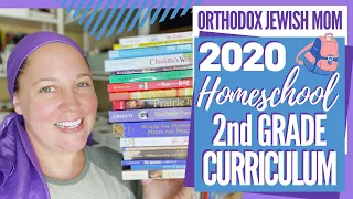 2nd Grade Homeschool Curriculum Picks Fall 2020 | Orthodox Jewish Homeschool Mom (Jar of Fireflies)