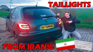 Taillights from IRAN! Peugeot 206