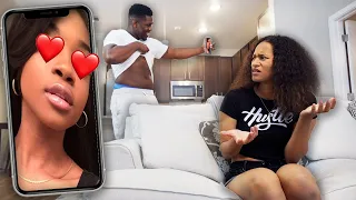 Flirting On A Facetime Call Prank! She Caught Me!