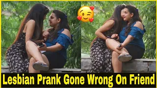 Lesbians prank gone wrong | prank on my best friend shabnam | lesbian prank 2023 | The Prank Street