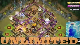 Clash of Clans HACK || Unlimited Lightning Spell ||