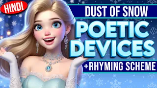 Dust of snow CLASS 10 Poetic Devices & Rhyming Scheme | HINDI EXPLANATION | Insight Animations