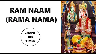 Rama Nama (Ram Naam) |Chant 1008 times| Meditate - 30 minutes| Healing music | Music therapy