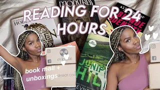 READING FOR 24 HOURS STRAIGHT 💌✨ | 24 hour readathon