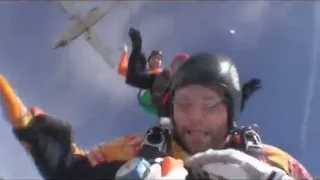 Friday Freakout: Hilarious Reaction After Skydiver's Cutaway Handle Pulled On Exit