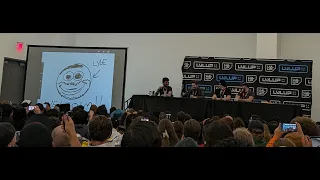 Zach draws Chris at LVLUP EXPO
