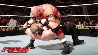 Ryback & The Usos vs. Kane, The Miz & Damien Mizdow: Raw, December 8, 2014