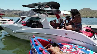 Jet Ski Party On the Water (Lake Saguaro)