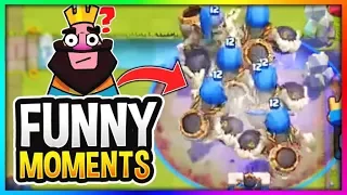 Funny Moments & Glitches & Fails | Clash Royale Montage #1