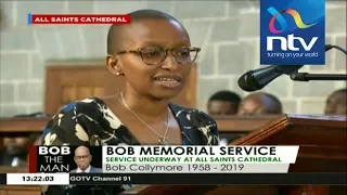 Wambui Collymore Speech: Fondly recalls moments with her late husband