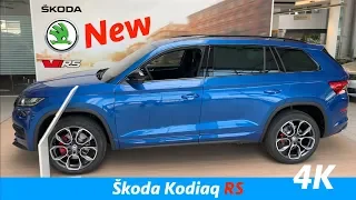 New Škoda Kodiaq RS 2019 - FULL in-depth review in 4K | Digital cockpit