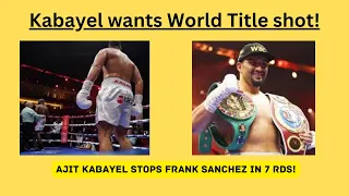 Kabayel TKO Sanchez | Frank Sanchez vs Ajit Kabayel | Post Fight Thoughts 🎙🥊🎙🥊