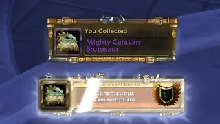 Obtaining the Mighty Caravan Brutosaur in Dragonflight - World of Warcraft